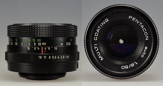 Pentacon Auto f1.8 50mm