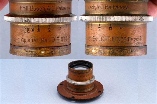 Rapid Aplanat Ser. D. No.3 260mm f8