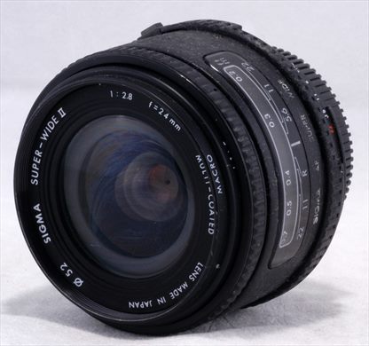 Sigma 24mm f2.8 Super-Wide II Macro