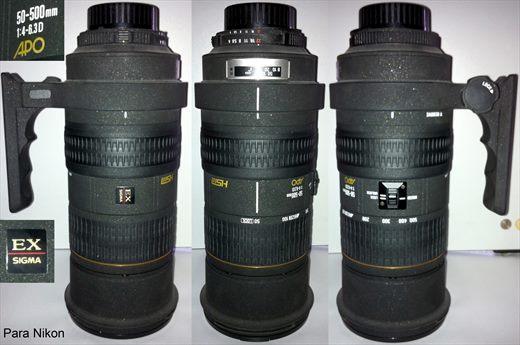 Sigma 50-500mm f4-6.3 EX APO