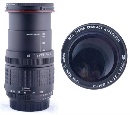 Sigma28-200mm f3.5-5.6 Compact Hyperzoom