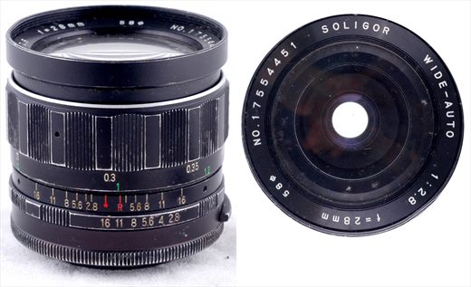 Soligor 28mm f2.8 Wide-auto