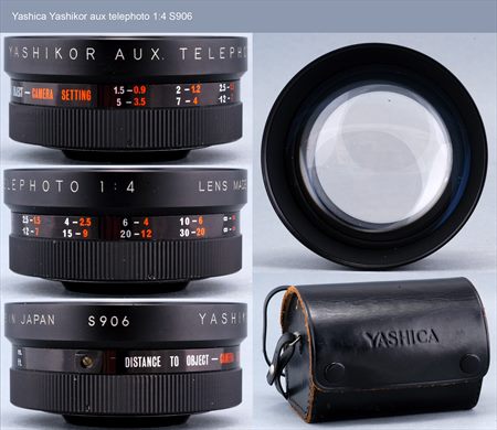 Yashica Yashikor aux telephoto 4 S906