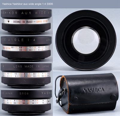 Yashica Yashikor aux wide angle 4 S906