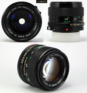Canon 50mm f1.4 FD
