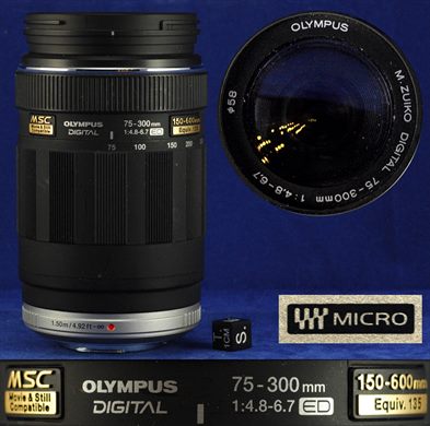 Olympus 75-300mm f4,8-6,7 58