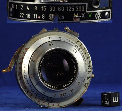 Prontor-SVS Scheider-Kreuznach Radionar 105mm f4,5