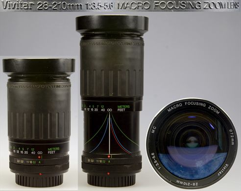 Vivitar 28-210mm f3.5-5.6 Macro for Canon FD
