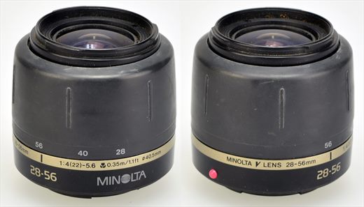 Minolta V 28-56mm f4-.6