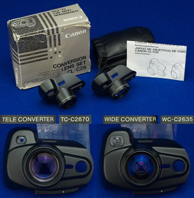Canon coversion lens set CL-C26 (TC-C2670 WC-C2635)