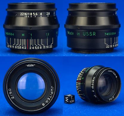 Jupiter-8 50mm f2.0 M39 KMZ 1974