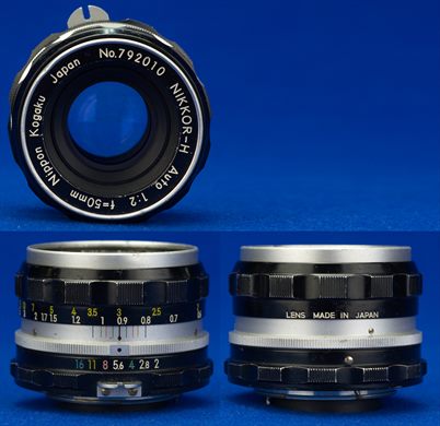 Nikkor-H Auto 50mm f2 792010