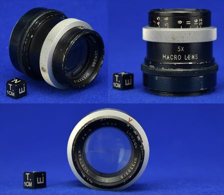 Lustrar 5in. 4.5 Wray macro lens 5x