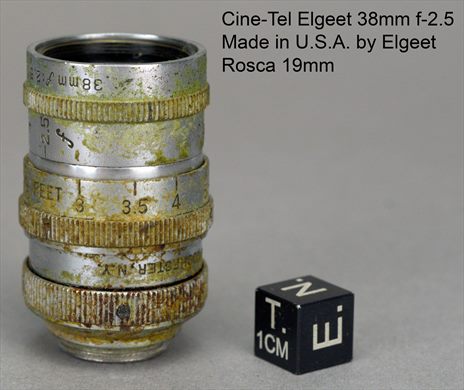 Cine-Tel Elgeet 38mm f-2.5