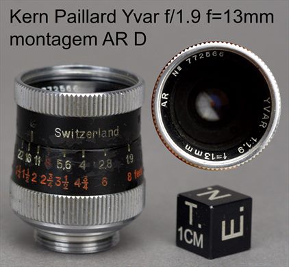 Kern Paillard Yvar 1.9 f-13mm Montagem AR D