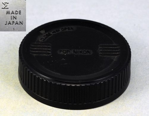 Sigma for Nikon (tampa traseira lente)