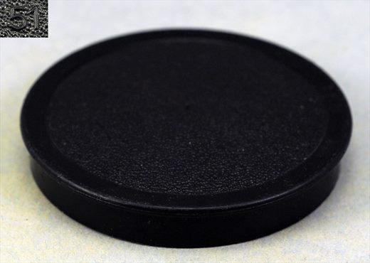 Sem marca Tampa frontal de objetiva 51mm