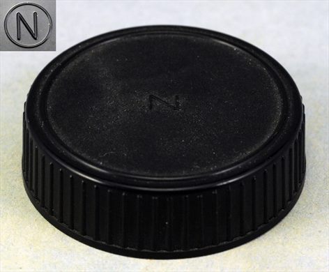 Sem marca Tampa traseira de objetiva para Nikon