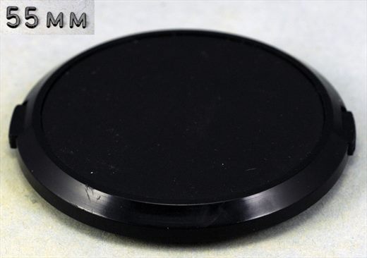 Sem marca Tampa frontal de objetiva 55mm