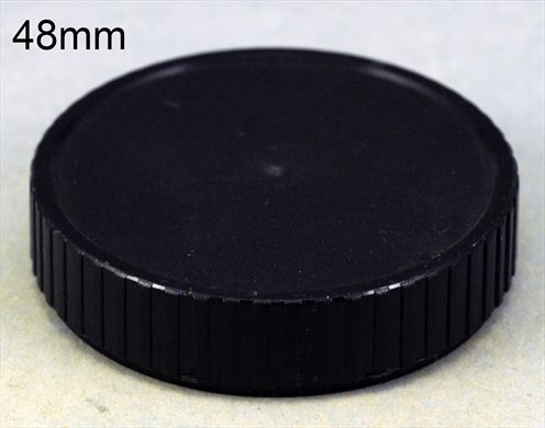 Sem marca Tampa traseira de objetiva 48mm