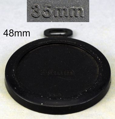 Sem marca Tampa frontal de objetiva 48mm
