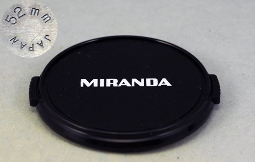 Miranda 52mm (tampa frontal lente)