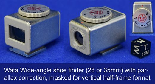 Wata wide-angle show finder