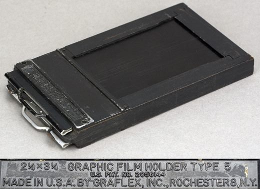 Graflex Graphic Film Holder Type 5 2 25x3 25 chassis porta pelicula