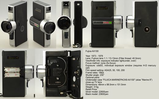 Fujica AX100 Single-8