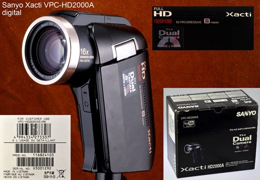 Sanyo Xacti VPC-HD2000A
