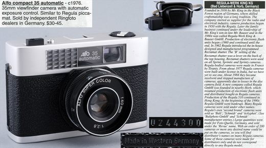 Alfo compact 35 automatic