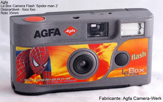 Agfa Le Box Camera Flash Spider-man 2