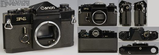 Canon F-1 Black