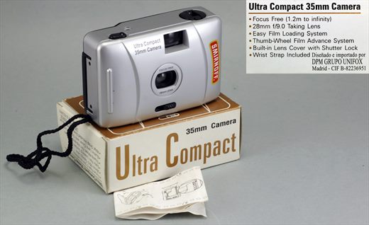 DPM Grupo Unifox Ultra Compact 35mm Camera (Smirnoff)