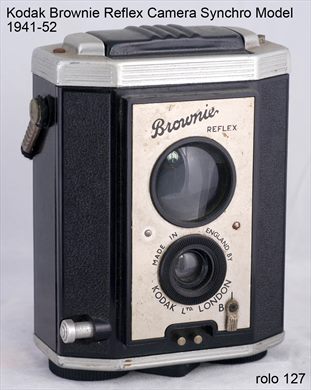 Kodak Brownie Reflex Camera Synchro Model