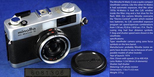Minolta Hi-Matic G