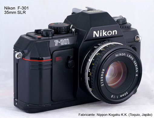 Nikon F-301 black