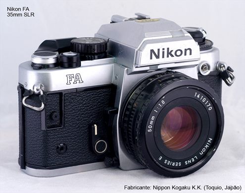 Nikon FA silver