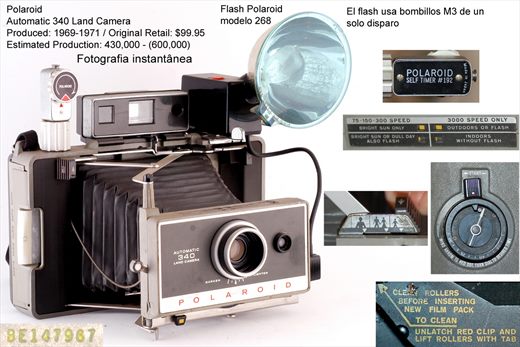 Polaroid Land Camera Automatic 340
