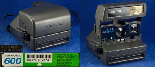 Polaroid 636 Close up