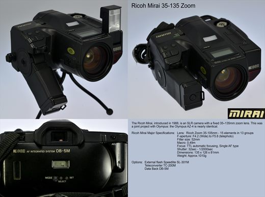 Ricoh Mirai 35-135 Zoom plus DB-5M