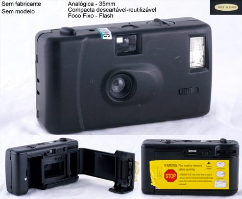 Sem marca Camara 35mm descartavel reutilizavel com Flash