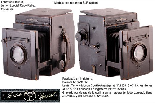 Thornton-Pickard Junior Special Ruby Reflex
