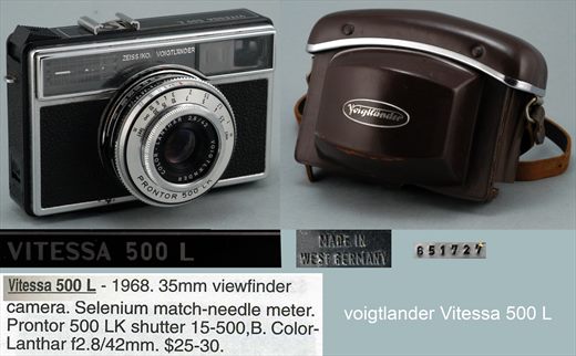 Voigtlander Vitessa 500 L