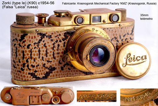 Zorki type Ie K90 Falsa Leica russa