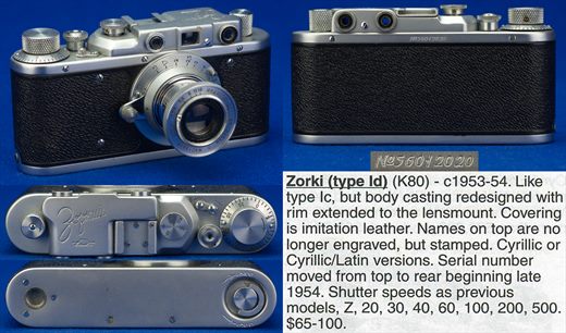 Zorki (type Id) (K80) - c1953-54 56012020