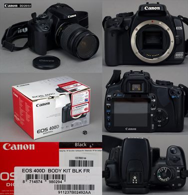 Canon EOS 400D Black DS126151