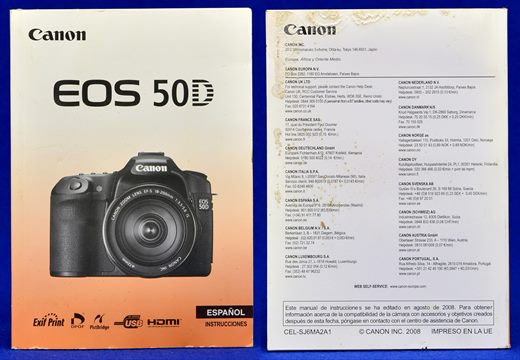 Canon EOS 50D CEL-SJ6MA2A1