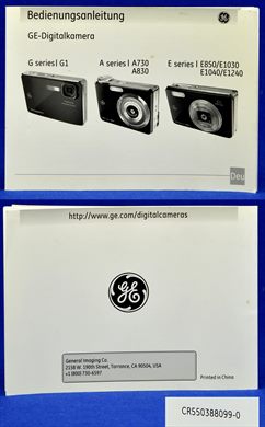 GE G series G1 - A series A730 A830 - E series E850-E1030-E1040-E1240 CR550388099-0