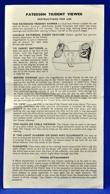 Paterson Trident Viewer (Instructions)